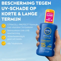 NIVEA Sun Protect & Hydrate Zonnespray SPF 15 200 ml
