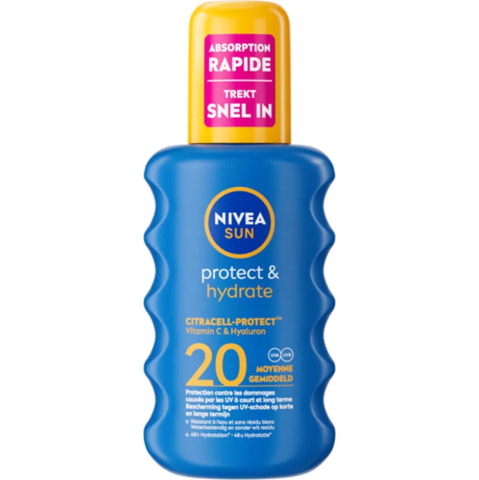 NIVEA Sun Protect & Hydrate Zonnespray SPF 20 200 ml