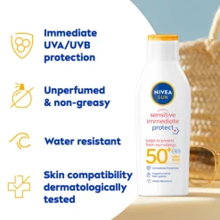 NIVEA Sun Sensitive Anti-Allergie Zonnemelk SPF 50 200 ml