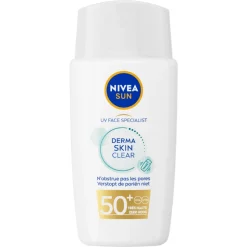 NIVEA Sun UV Face Specialist Derma Skin Clear Fluid SPF 50+ 40 ml