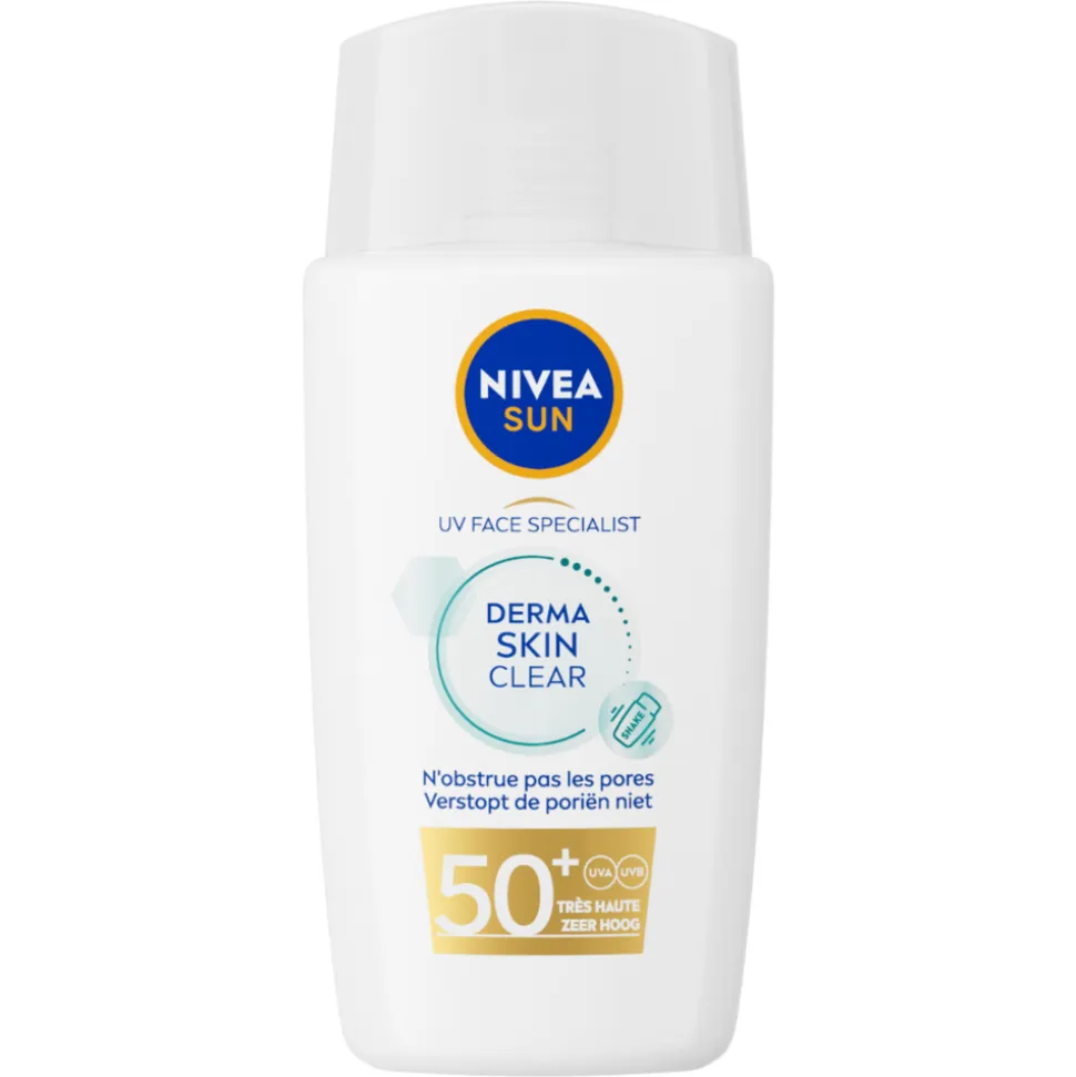 NIVEA Sun UV Face Specialist Derma Skin Clear Fluid SPF 50+ 40 ml