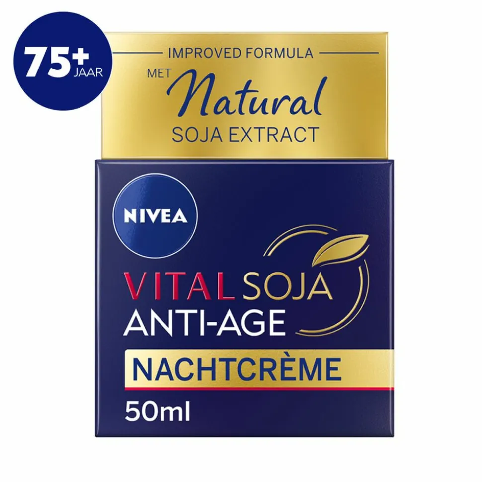 NIVEA Vital Soja Anti-Age Nachtcreme 50 ml