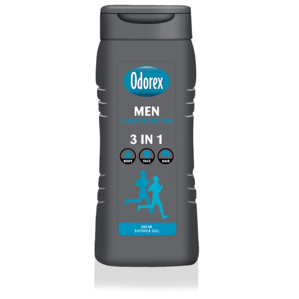Odorex Douchegel For Men 3-in-1 Clean Protection 300 ml