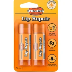 O'Keeffe's Lip Repair Ongeparfumeerd Duo 2 x 4,2 gr