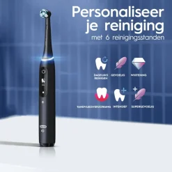 Oral-B Elektrische Tandenborstel iO 8 Duo Violet & Zwart 1 set