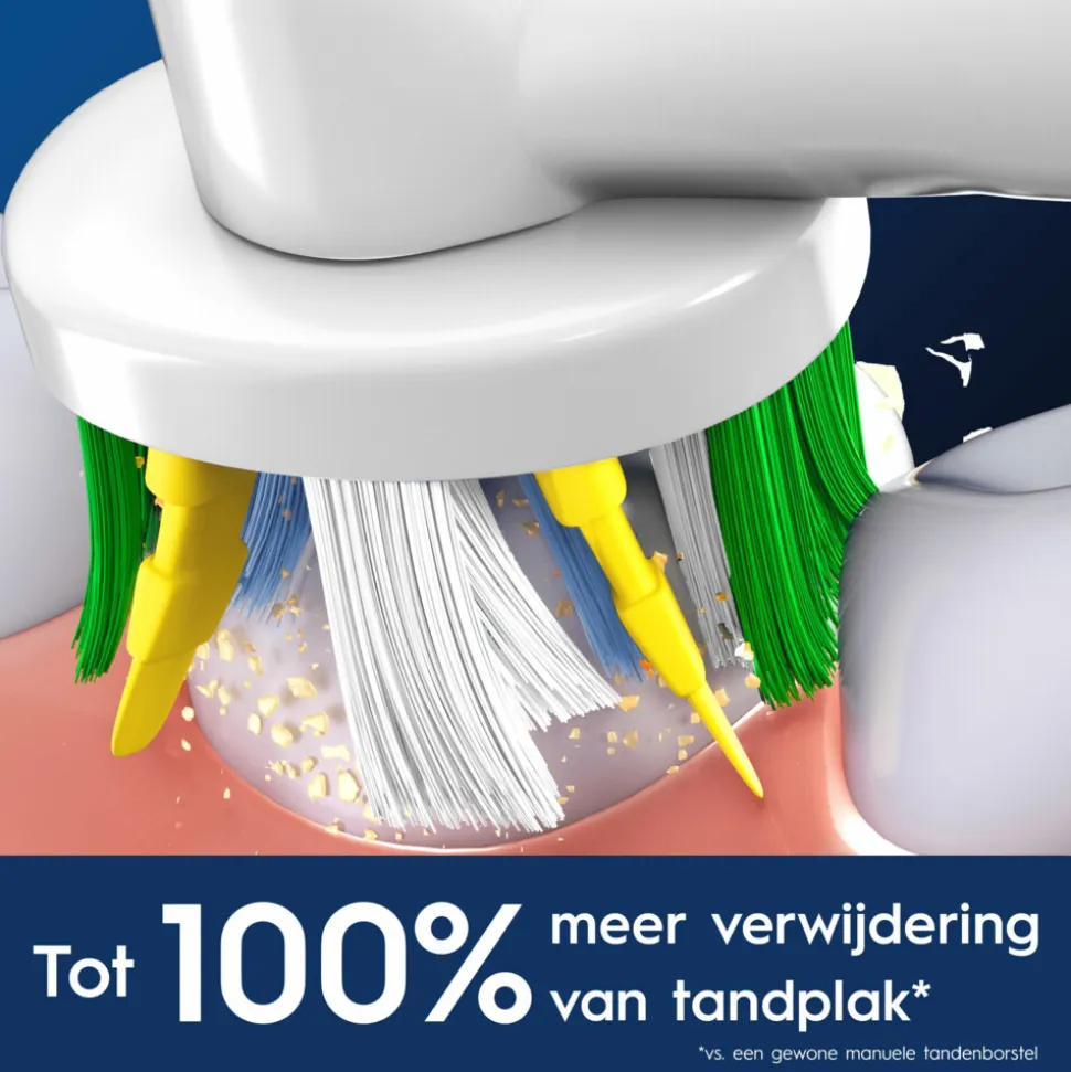 Oral-B Opzetborstels FlossAction Wit 4 stuks