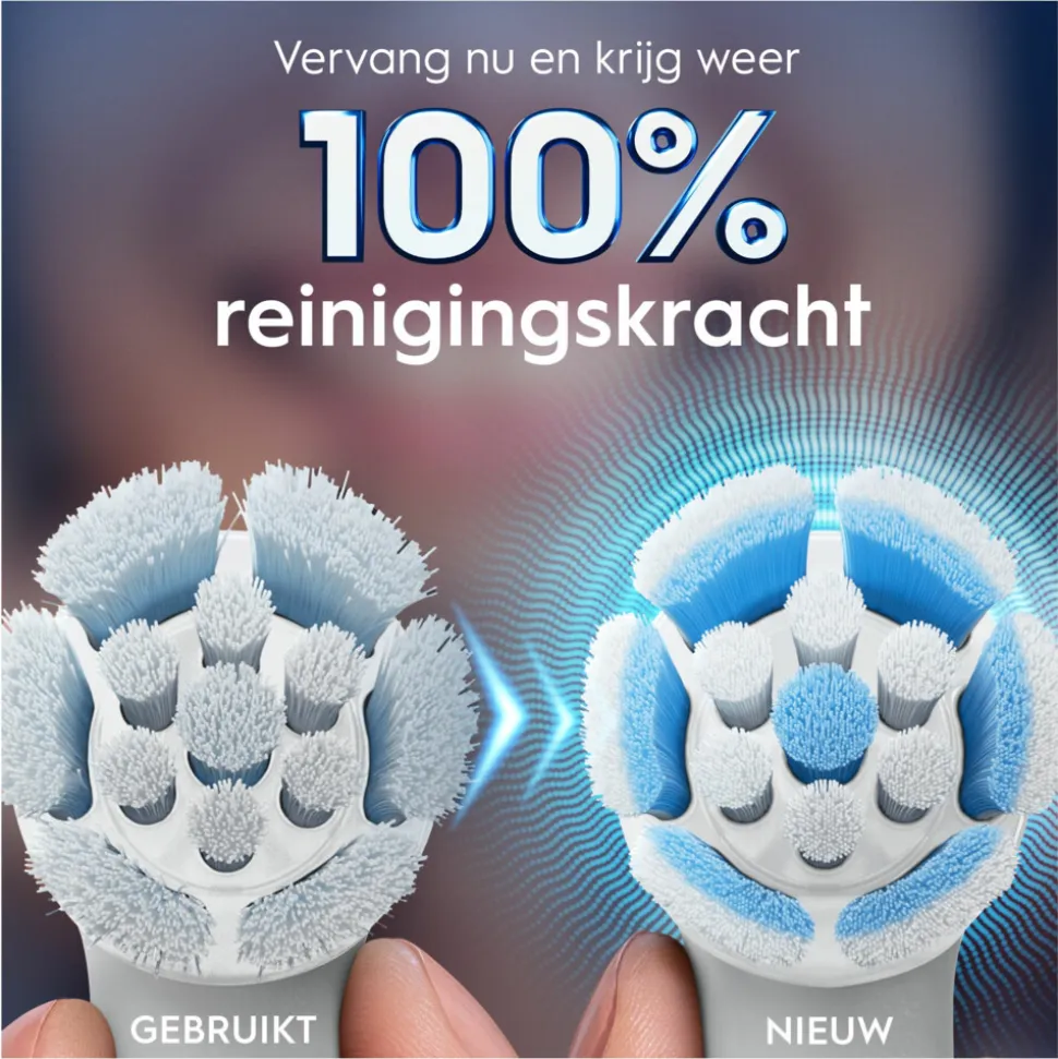 Oral-B Opzetborstels iO Gentle Care Wit 6 stuks