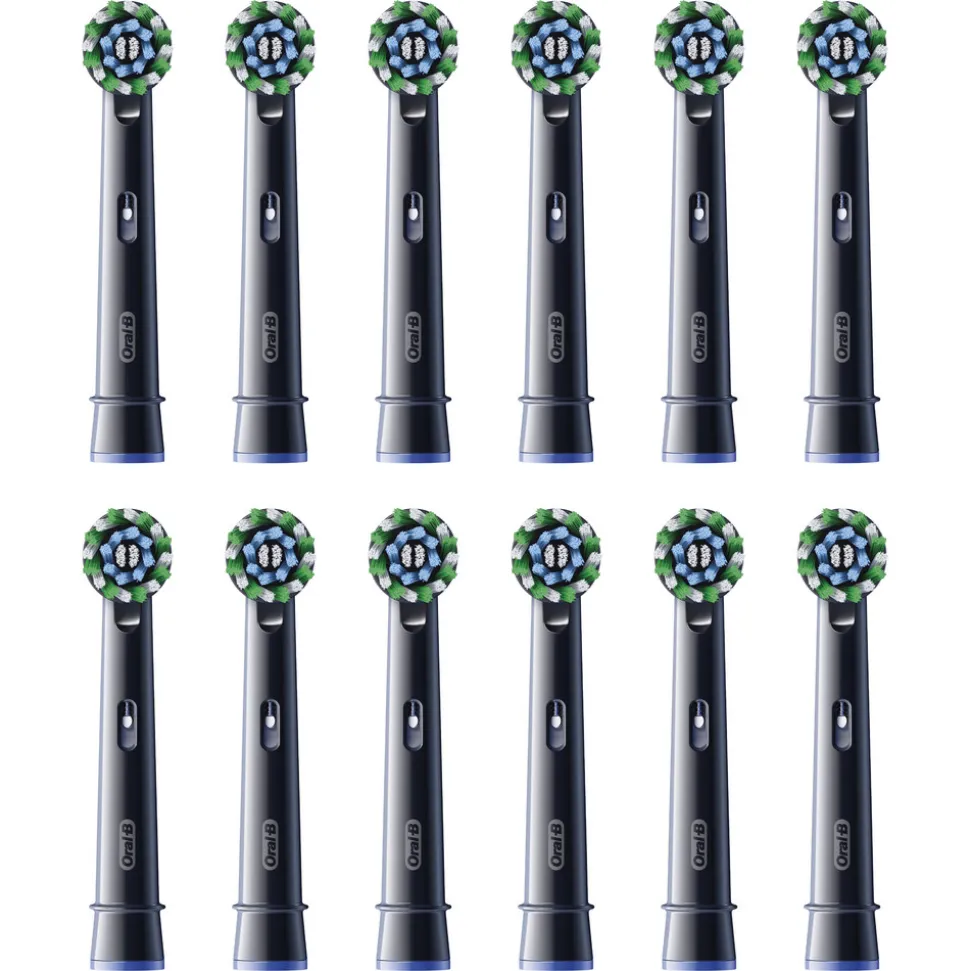 Oral-B Opzetborstels Pro Cross Action Zwart 12 stuks