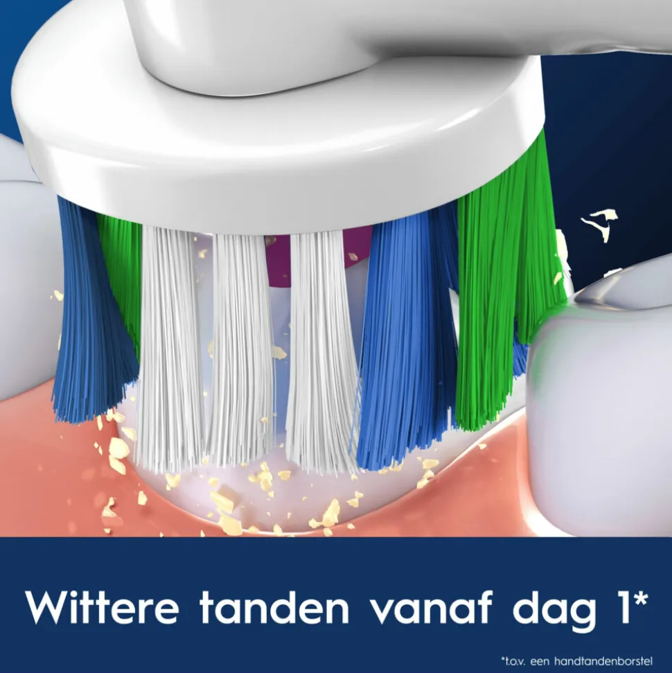 Oral-B Opzetborstels Pro 3D White 4 stuks