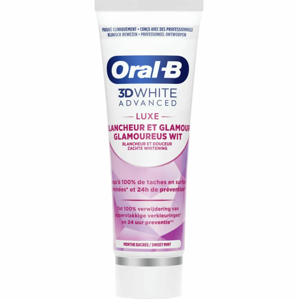 Oral-B Tandpasta 3DWhite Advanced Luxe Glamorous White 75 ml