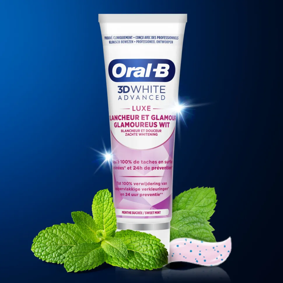 Oral-B Tandpasta 3DWhite Advanced Luxe Glamorous White 75 ml
