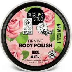Organic Shop Body Polish Pearl Rose 250 ml