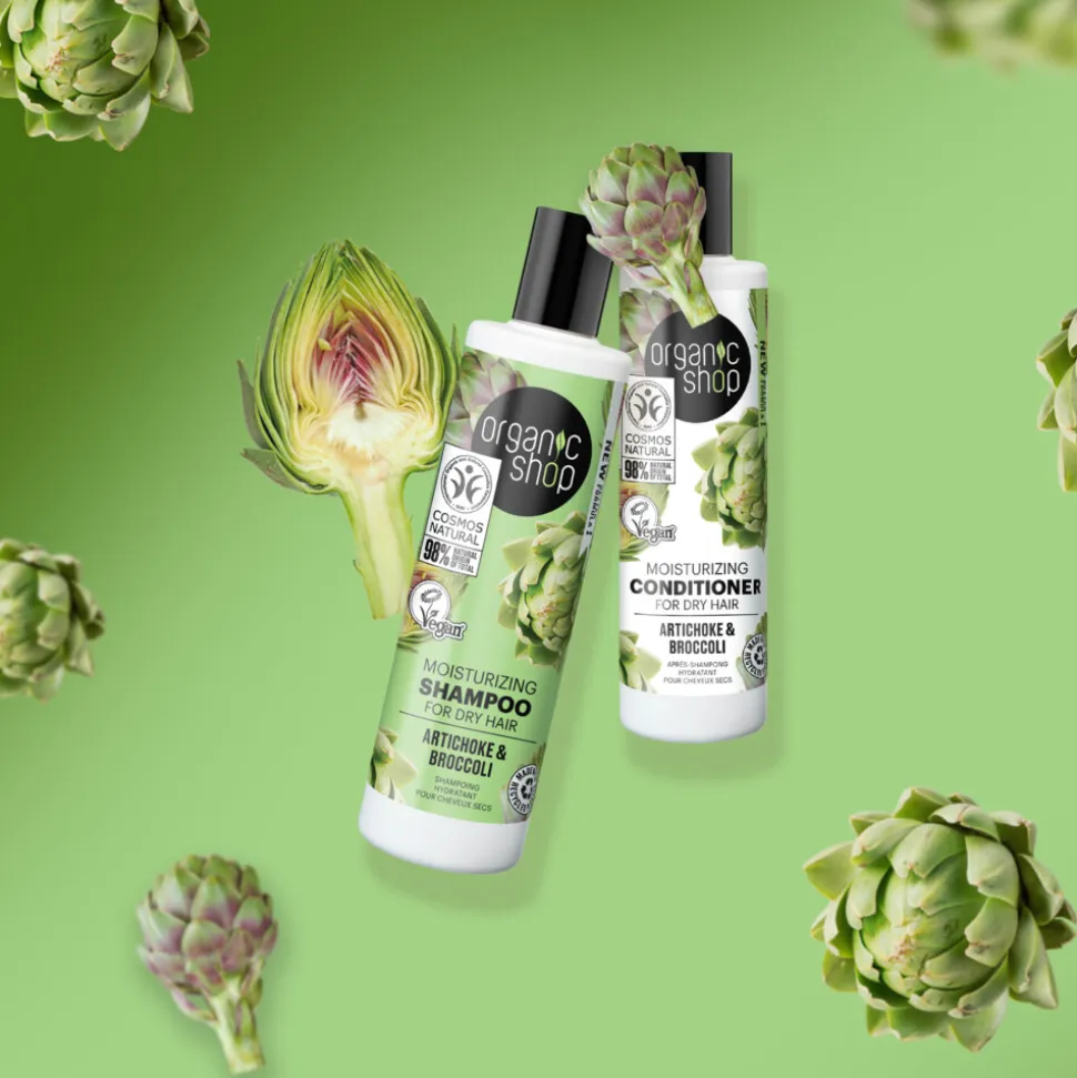 Organic Shop Conditioner Artichoke & Broccoli 280 ml