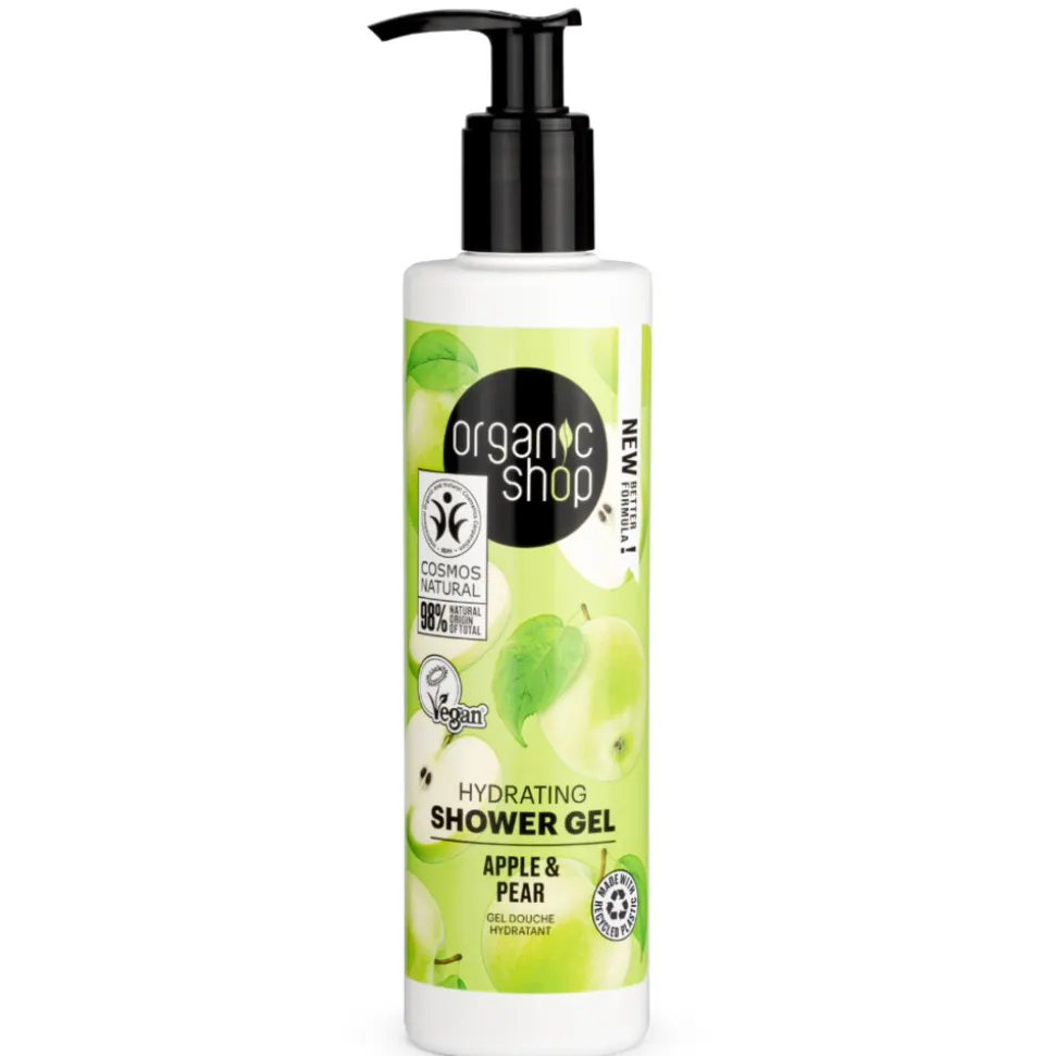 Organic Shop Douchegel Apple and Pear 280 ml