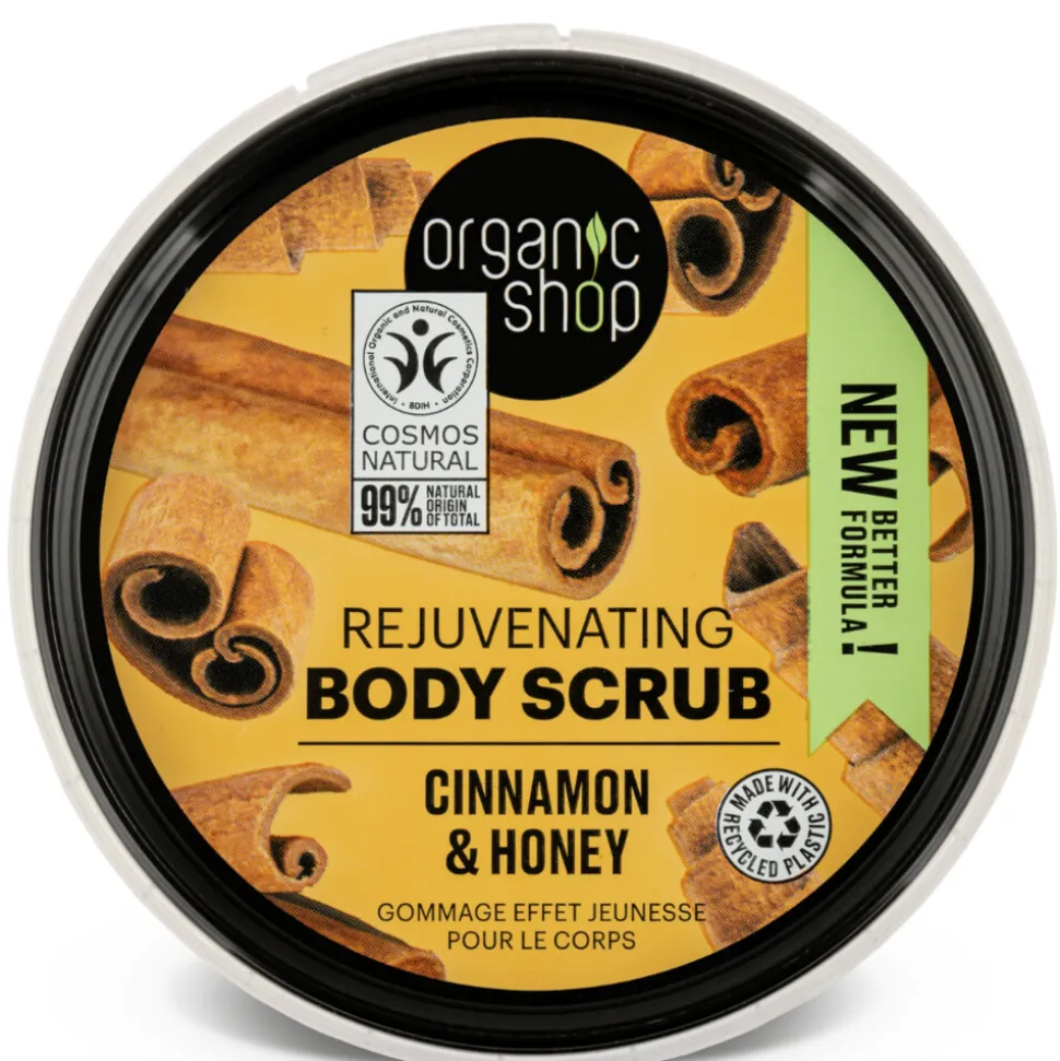 Organic Shop Rejuvenating Body Scrub Cinnamon 250 ml