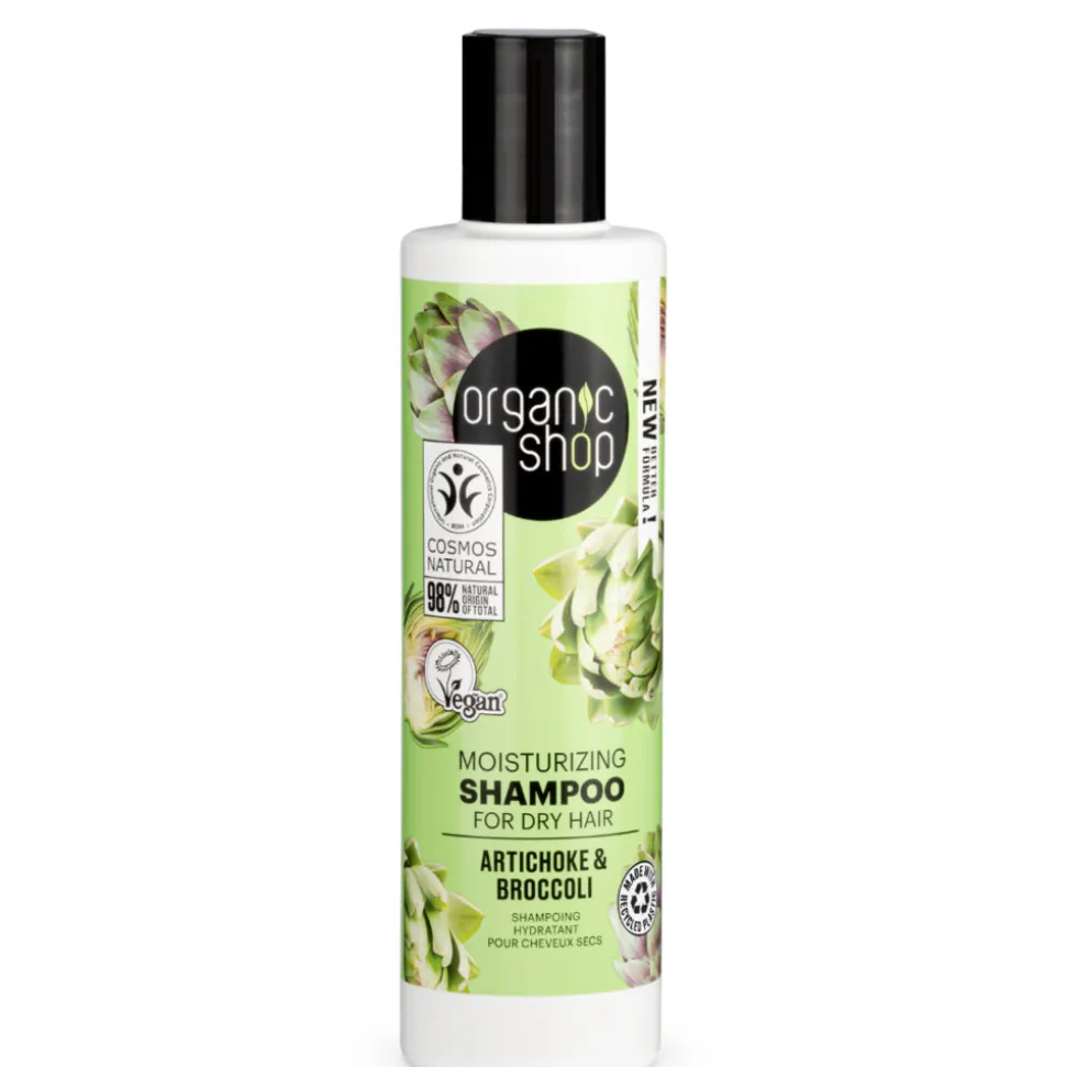 Organic Shop Shampoo Artichoke and Broccoli 280 ml