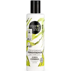 Organic Shop Strengthening Conditioner Anti-Hair Loss Algae and Lemongrass 280 ml