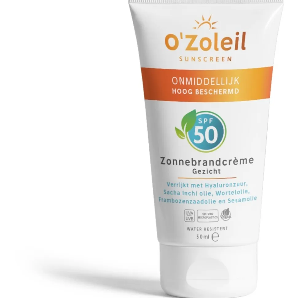 O'Zoleil Zonnecreme Gezicht SPF 50 50 ml