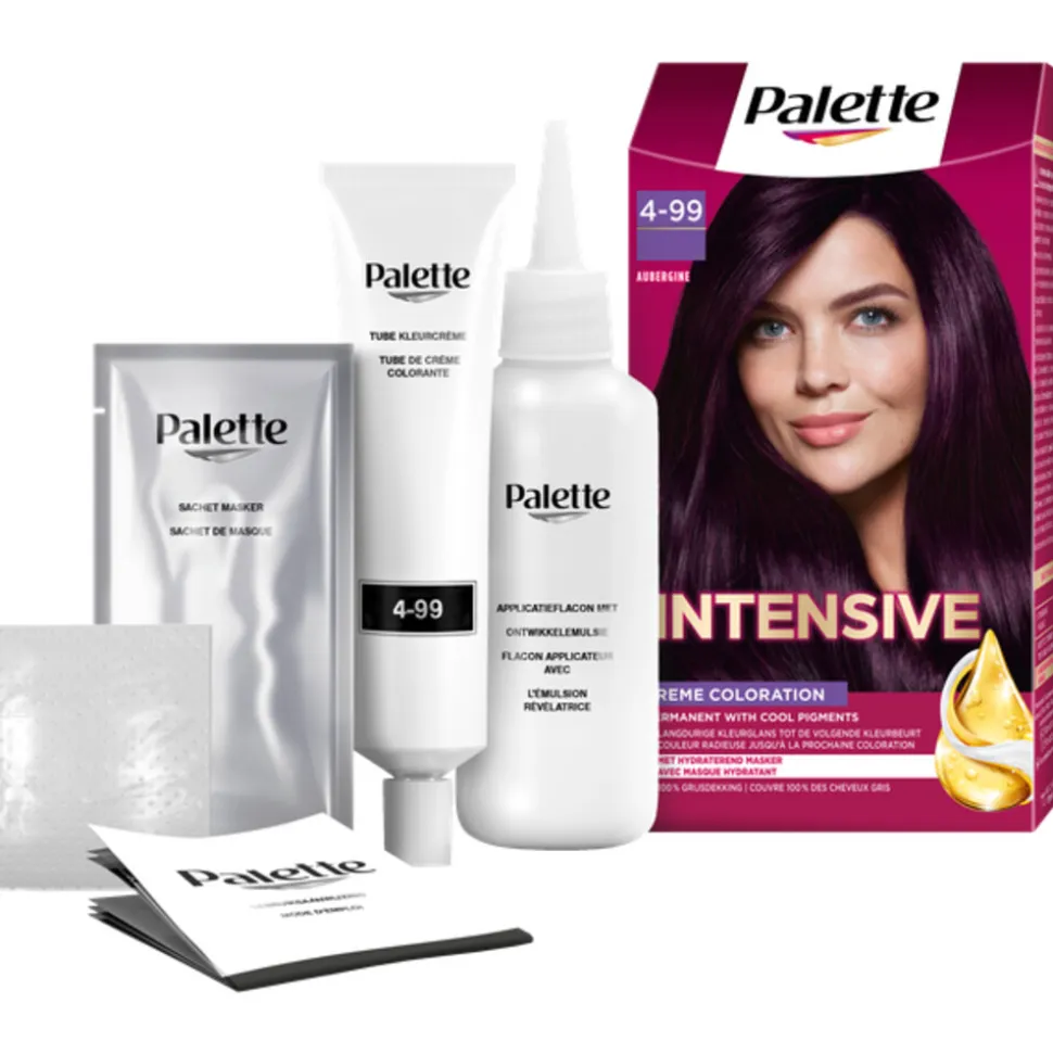 Palette Intensive Creme Haarkleuring 4-99 Aubergine