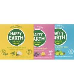 Plasticvrij pakket: 3x shower bars Pakket