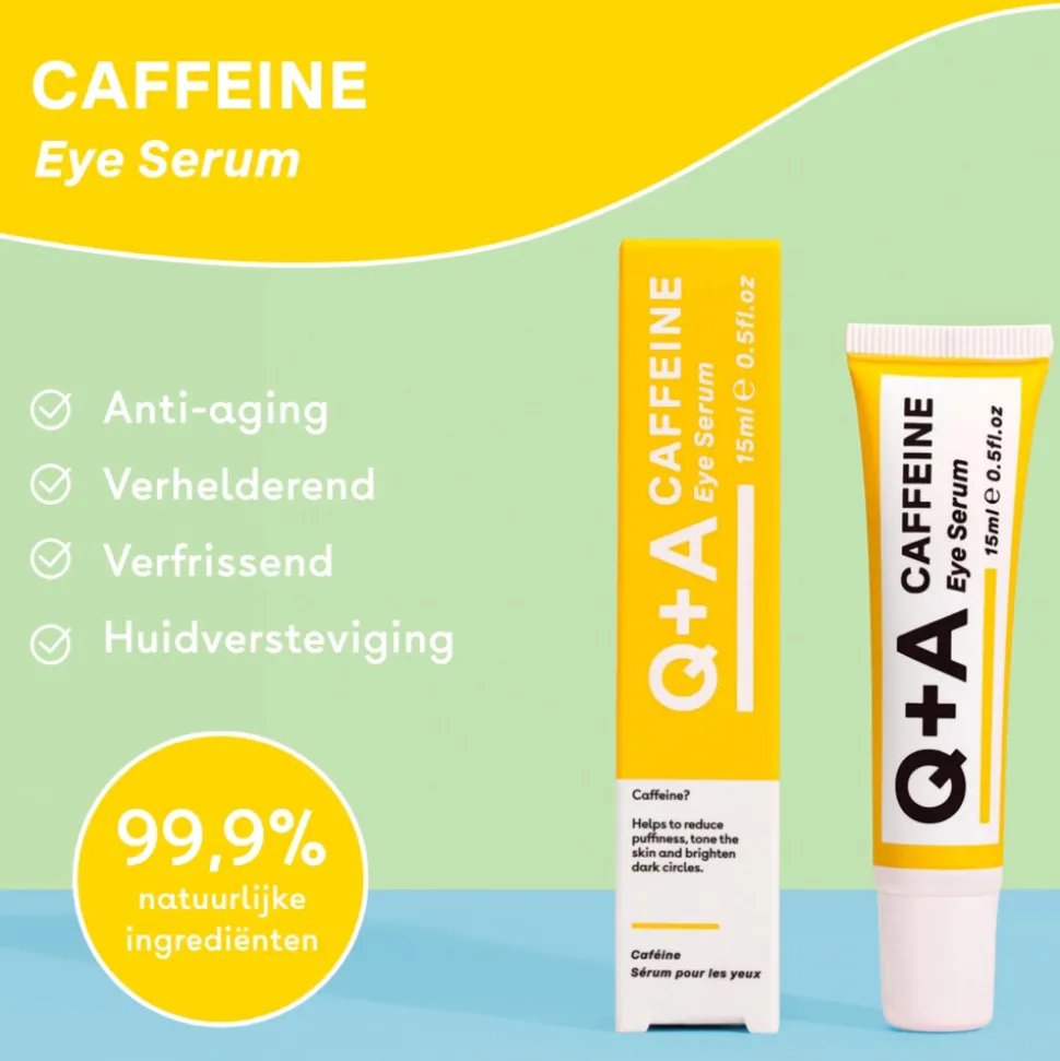 Q+A Caffeine Oogserum 15 ml
