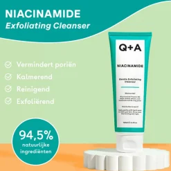 Q+A Niacinamide Exfoliating Cleanser 125 ml