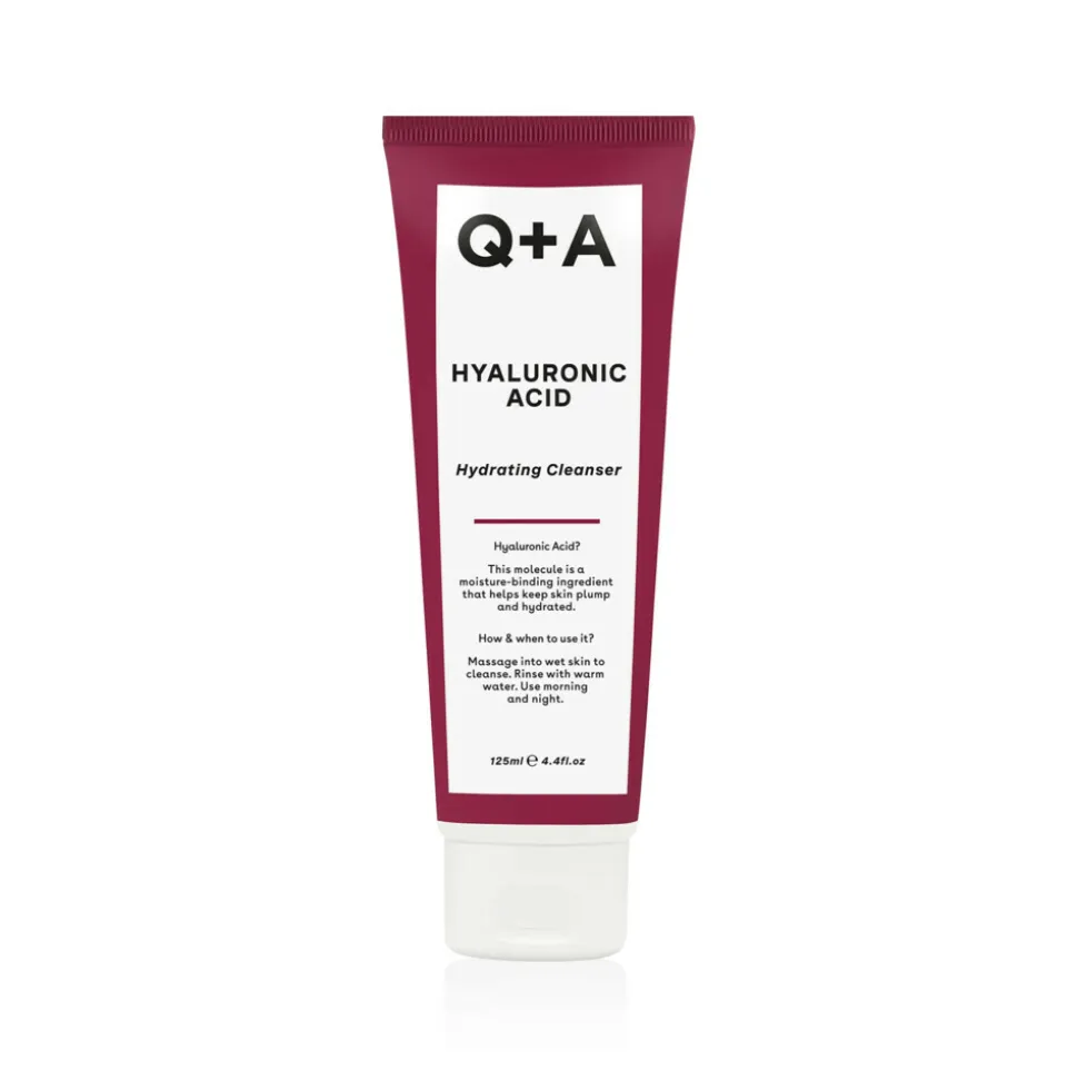 Q+A Oily Skin - Reinigingsgel 1x 125 ml & Exfoliant 1x 75 ml & Gezichtsserum 1x 30 ml & Moisturiser 1x 75 ml - Pakket