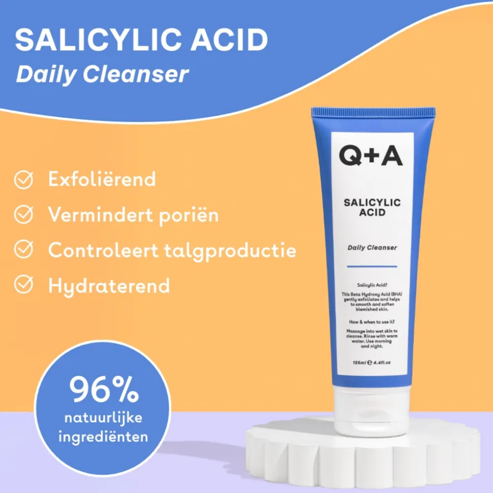 Q+A Salicylic Acid Cleanser 125 ml
