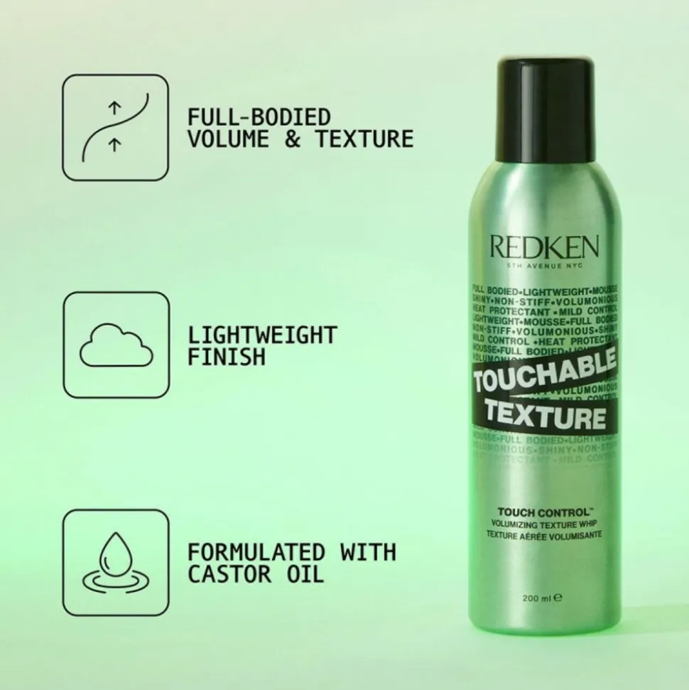 Redken Styling Touchable Texture Mousse 200 ml