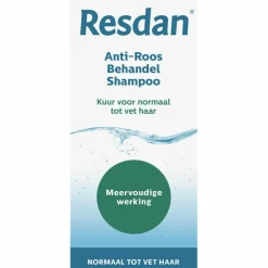 Resdan Anti-Roos Shampoo Normaal tot Vet Haar 125 ml