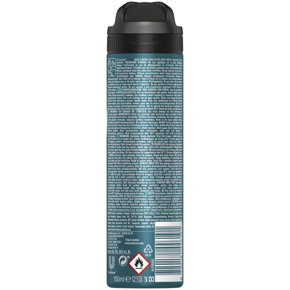 Rexona Men Deodorant Spray Advanced Protection Sensitive 150 ml