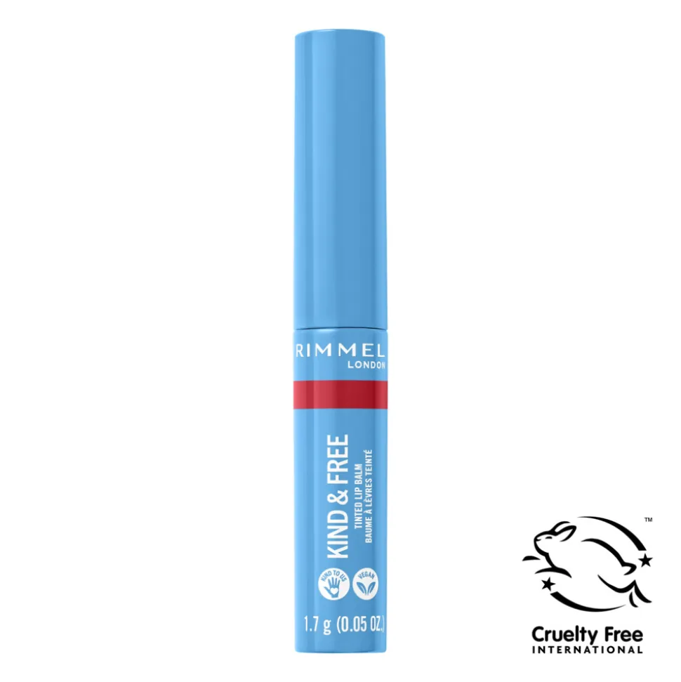 Rimmel Kind & Free Tinted Lipbalm Turbo Red 005 4 gr