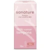 Sanature Katoenen Tampons Mini 16 stuks