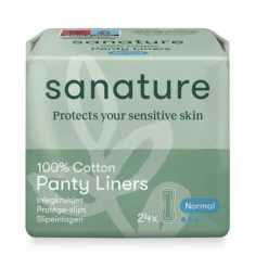 Sanature 100% Katoen Inlegkruisjes Normaal 24 stuks