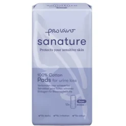 Sanature Pro Vivo 100% Katoenen Incontinentieverband Super 12 stuks