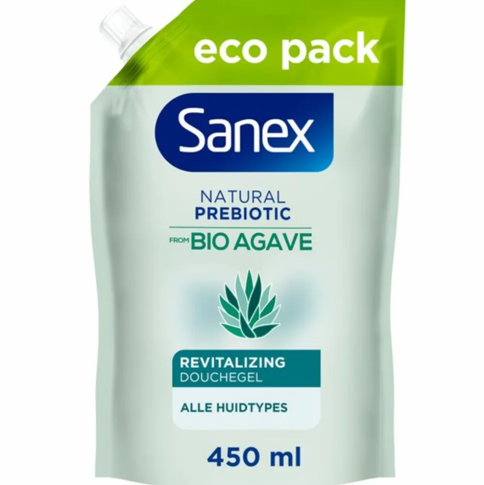 Sanex Agave Revitalizing Douchegel Navulling 450 ml