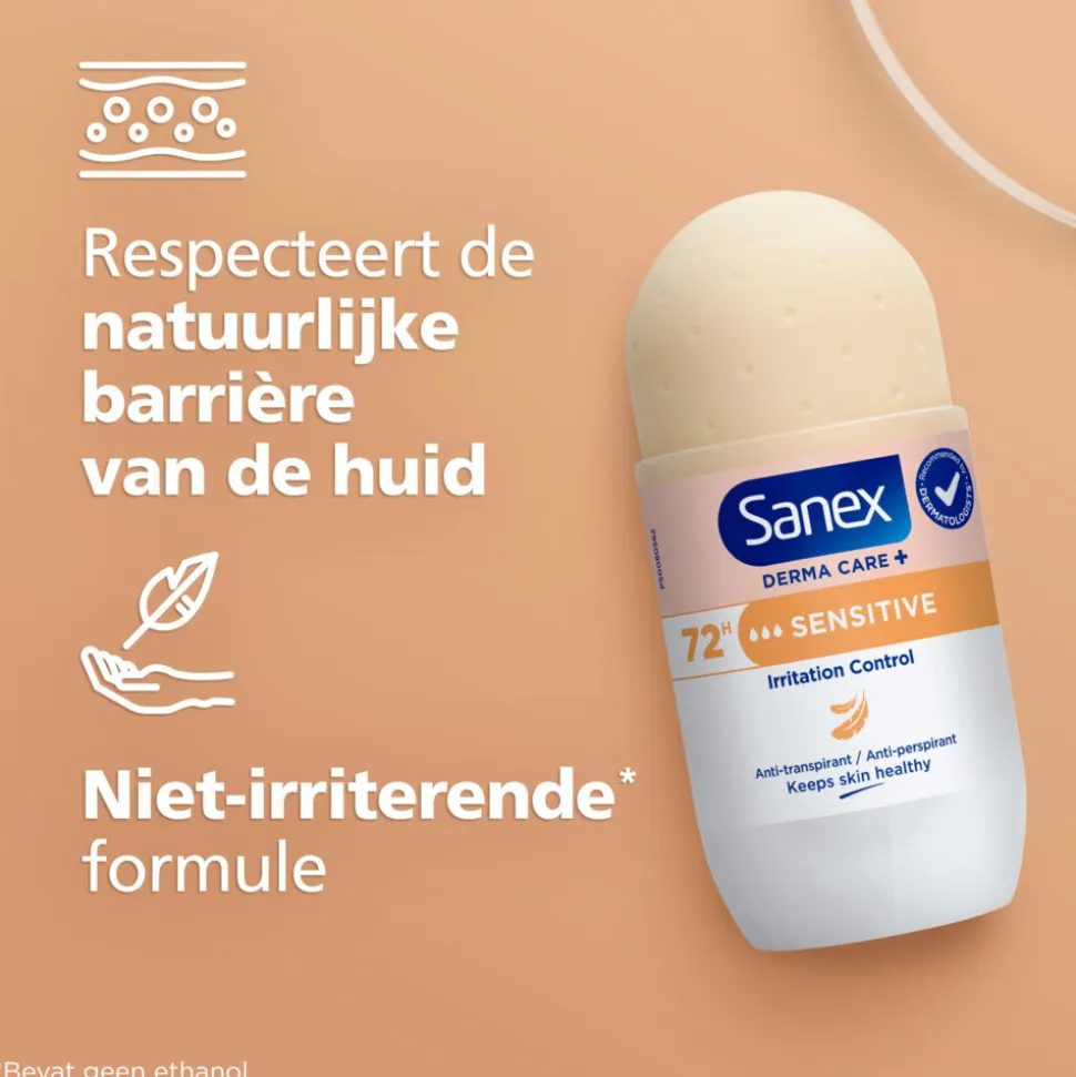 Sanex Deodorant Roller Dermo Sensitive 53 ml