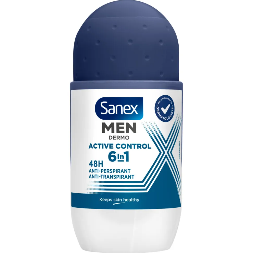 Sanex Deodorant Roller Men Active Control 50 ml