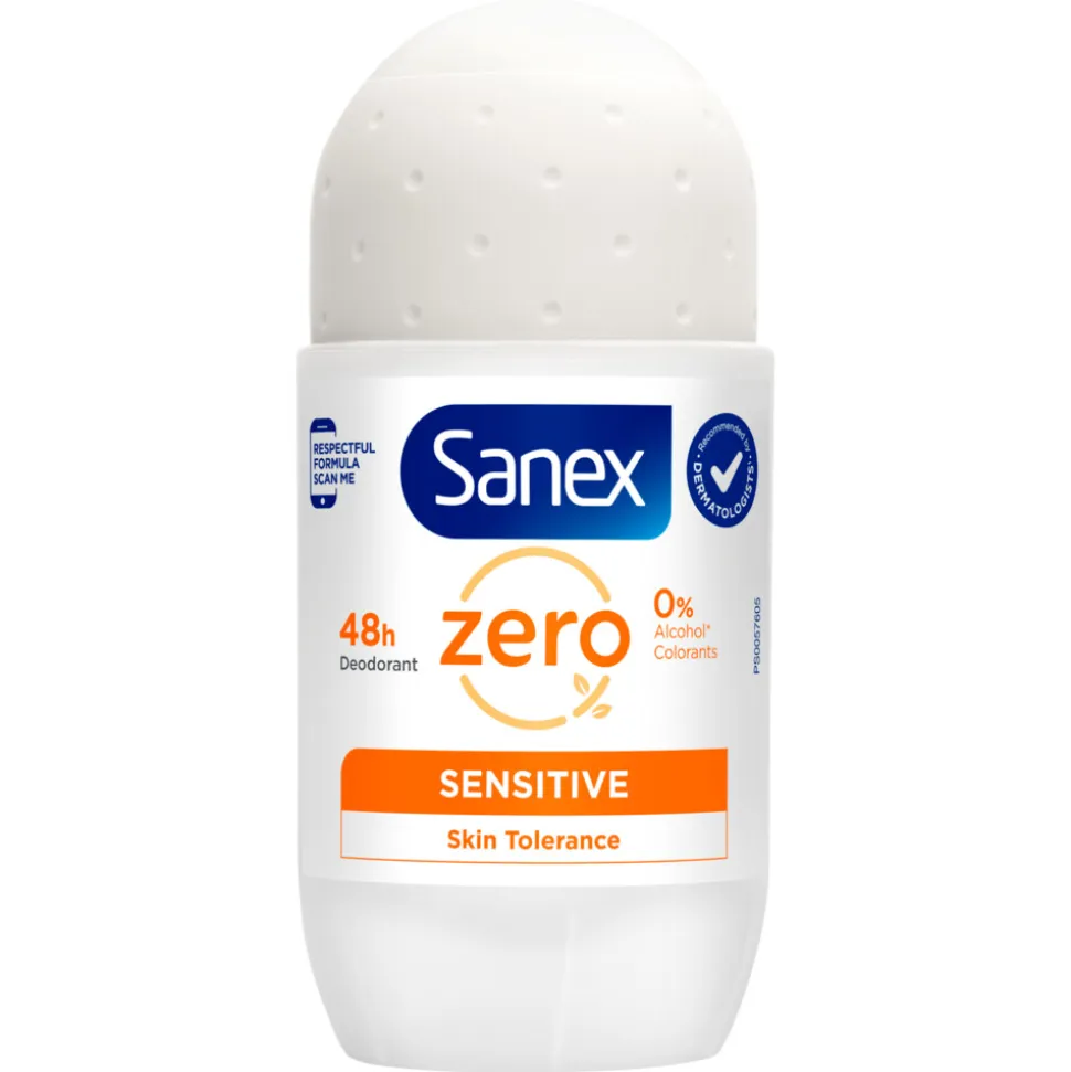 Sanex Deodorant Roller Zero% Sensitive Skin 50 ml