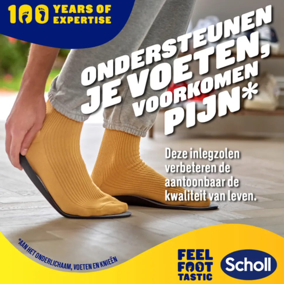 Scholl Balance Inlegzolen Peesplaatontsteking Small (maat 37-39,5) 1 paar