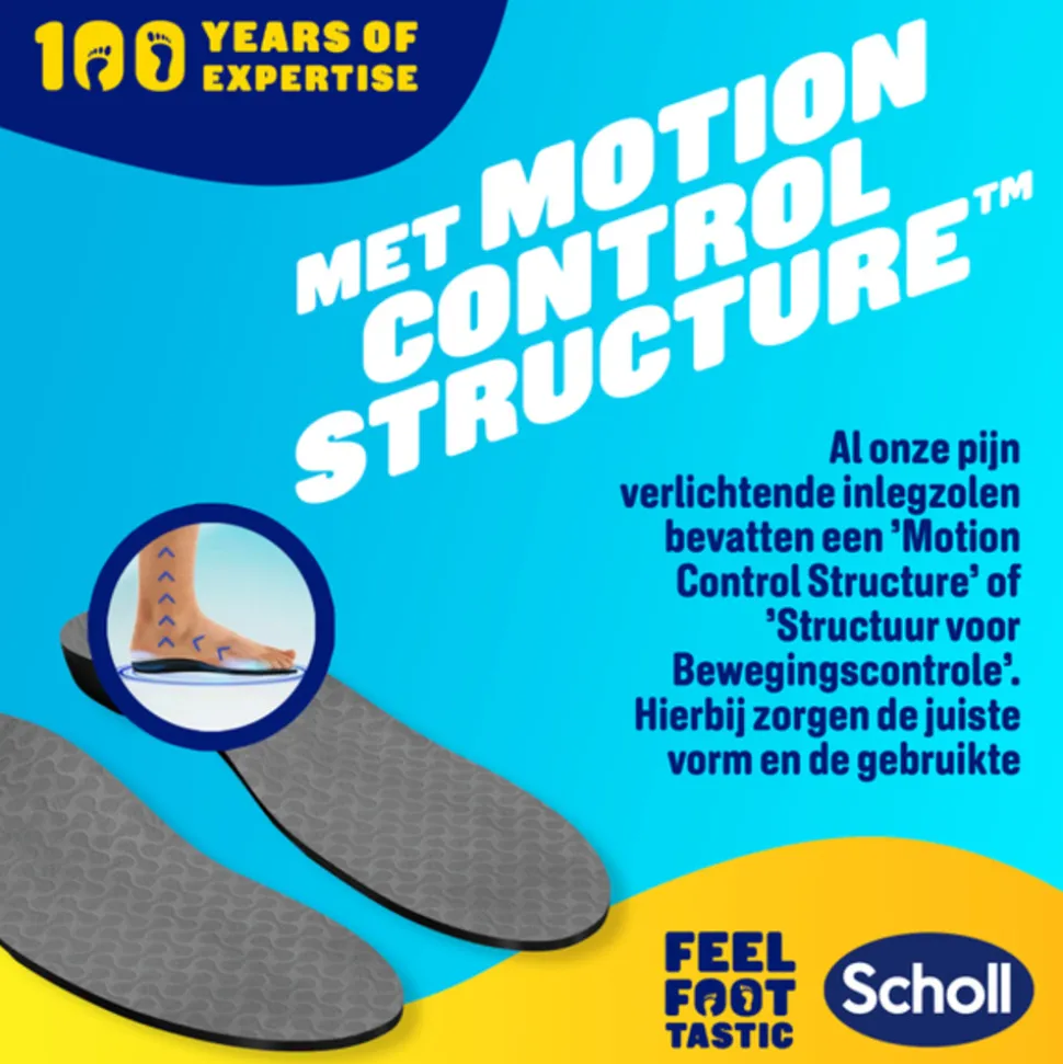 Scholl Balance Inlegzolen Peesplaatontsteking Medium (Maat 40-42)