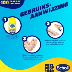 Scholl Fresh Step Deodorant Spray 150 ml