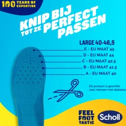 Scholl GelActiv Inlegzolen Casual Large Maat 41-46.5 1 paar