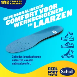 Scholl GelActiv Inlegzolen Work & Boot Small Maat 35.5-40.5 1 paar