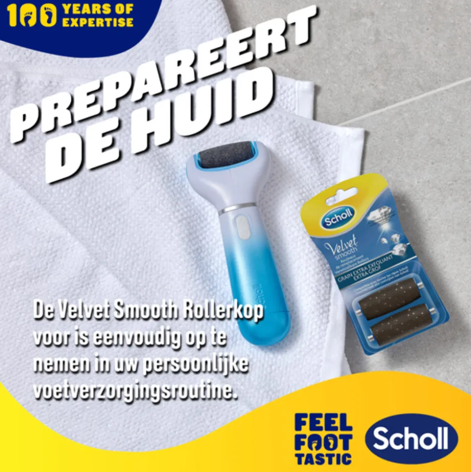 Scholl Velvet Smooth Express Pedi Extra Grof Navulling 2 stuks