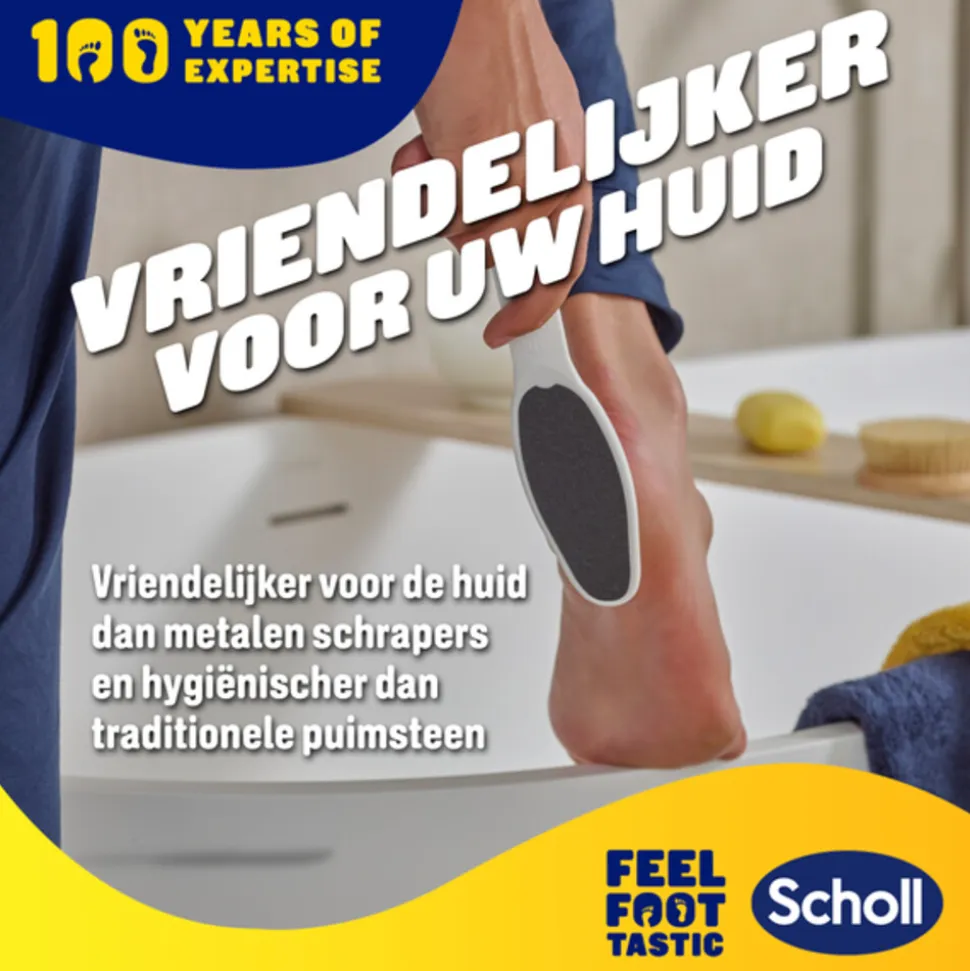 Scholl Voetvijl Voor Harde Huid
