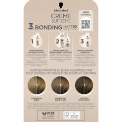 Schwarzkopf Creme Supreme Haarkleuring 7-0 1 set