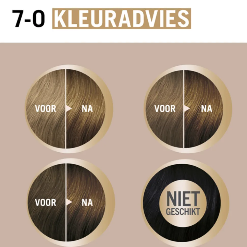 Schwarzkopf Creme Supreme Haarkleuring 7-0 1 set