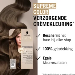Schwarzkopf Creme Supreme Haarkleuring 7-42 1 set