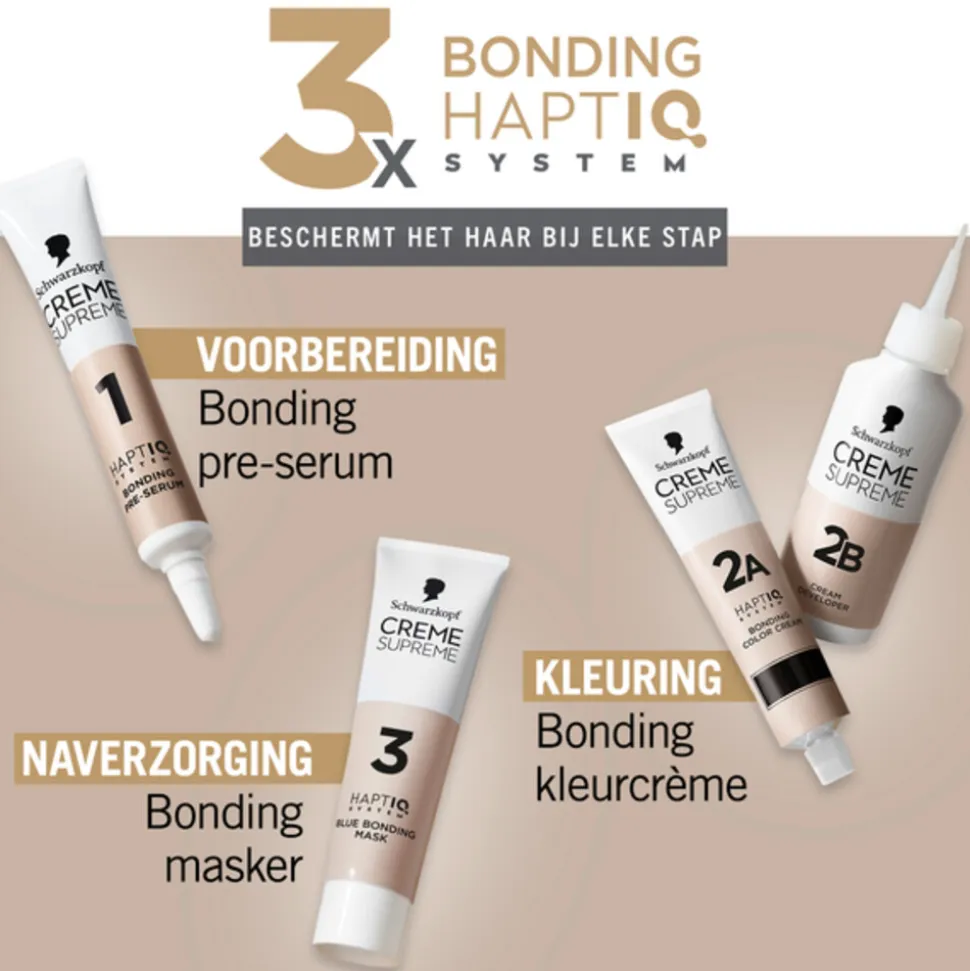 Schwarzkopf Creme Supreme Haarkleuring 9-0 1 set